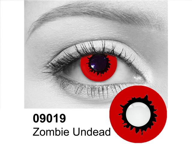 Value Edition Lentilles de contact rouges zombie undead 09.019