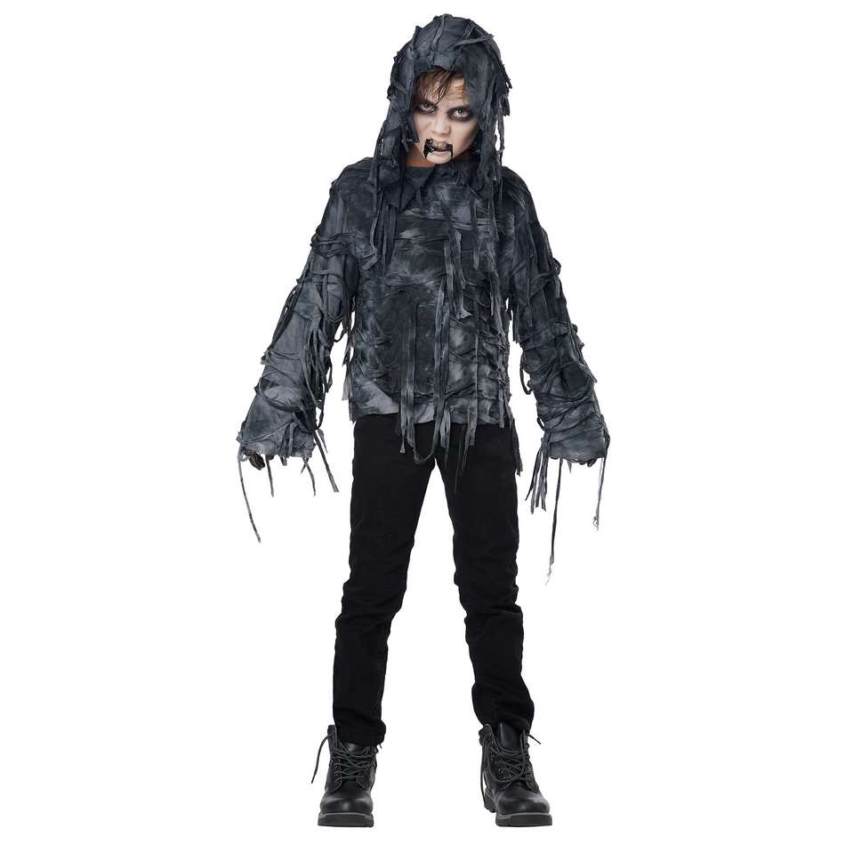 Value Edition Haut à capuche de zombie Costume d’enfant